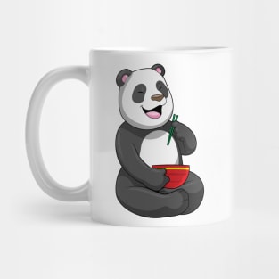 Panda with Bowl Ramen Mug